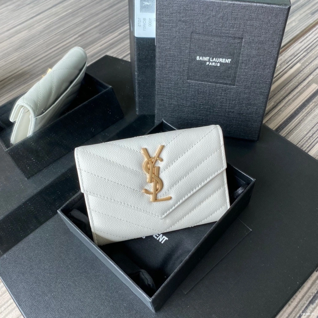 YSL SMALL IN MONOGRAM WALLET ENVELOPE 0714